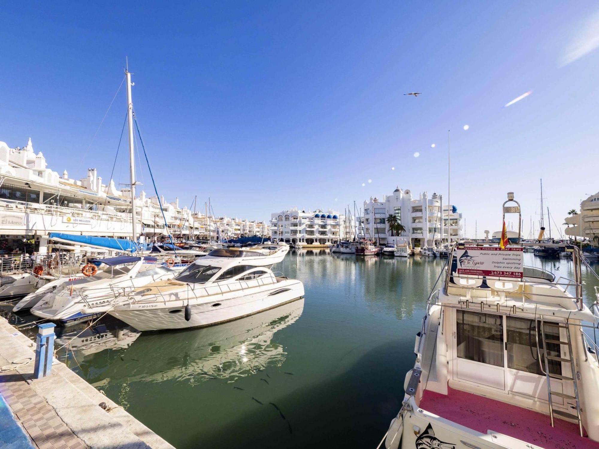Terraza en la Playa de Benalmádena Apartamento Exterior foto