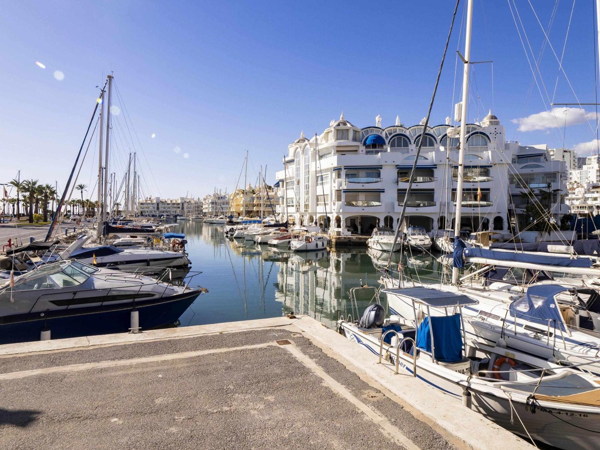 Terraza en la Playa de Benalmádena Apartamento Exterior foto